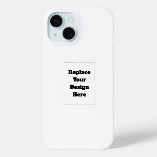 Create Your Own white  Case-Mate iPhone Case (Achterkant)