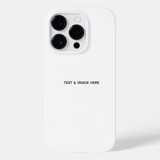Create Your Own white Case-Mate iPhone Case (Achterkant)