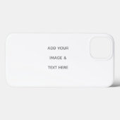 Create Your Own white  Case-Mate iPhone Case (Achterkant (horizontaal))