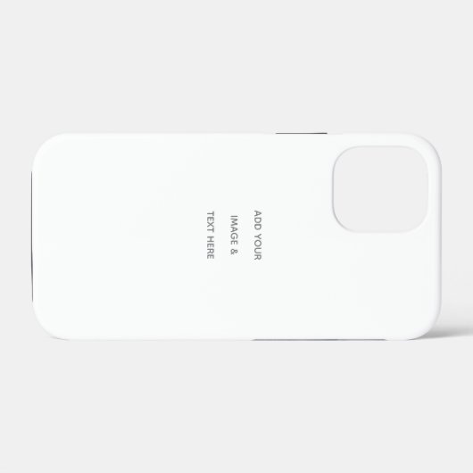 Create Your Own white  Case-Mate iPhone Case (Achterkant (horizontaal))