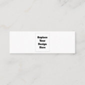 Create Your Own white Contactkaartje (Voorkant)