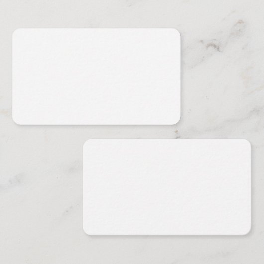 Create Your Own White Custom personalized Contactkaartje (Voorkant / Achterkant)