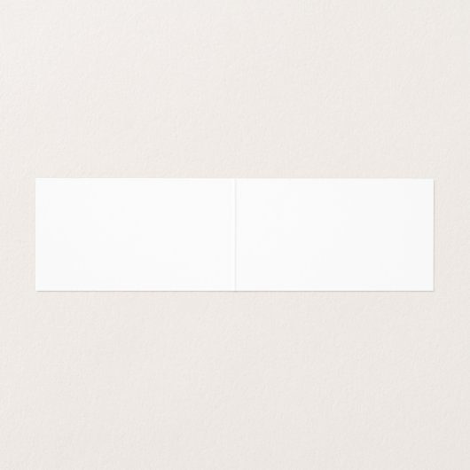 Create Your Own White Custom personalized Visitekaartje (Binnenkant ongevouwen)