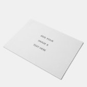 Create Your Own white  Deurmat (Schuin)