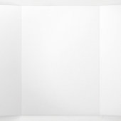 Create Your Own white Drieluik Kaart (Binnenkant midden)