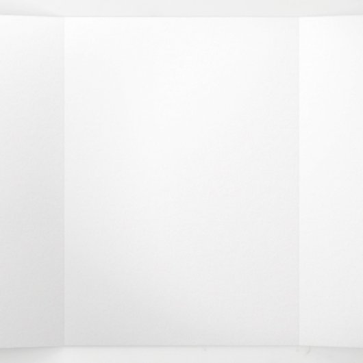 Create Your Own white  Drieluik Kaart (Binnenkant midden)