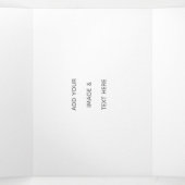 Create Your Own white  Drieluik Programma (Binnenkant midden)