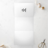 Create Your Own white  Drieluik Programma (Binnen)