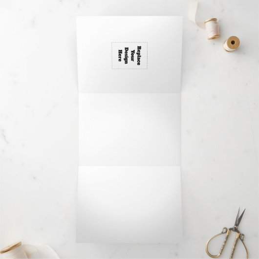Create Your Own white Drieluik Programma (Binnen)