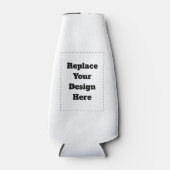 Create Your Own white  Flesjeskoeler (Voorkant)