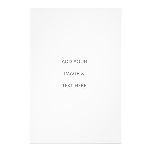 Create Your Own white  Foto Afdruk (Voorkant)