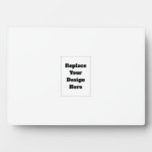 Create Your Own white  Fotoplaat (voorkant)