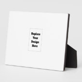 Create Your Own white  Fotoplaat (Zijkant)