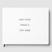 Create Your Own white  Gastenboek (Voorkant)