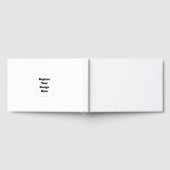 Create Your Own white  Gastenboek (Volledig)