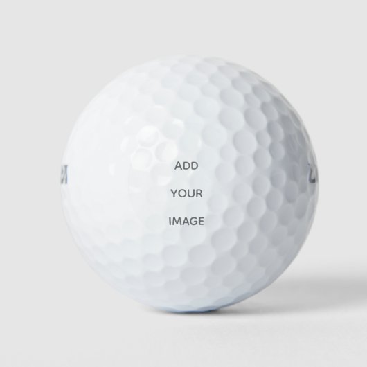 Create Your Own white  Golfballen (Voorkant)