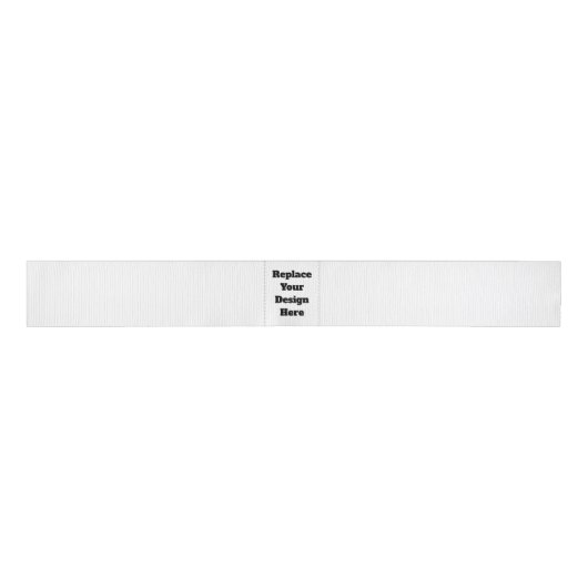 Create Your Own white  Grosgrain Lint (Voorkant)