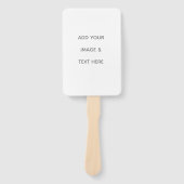 Create Your Own white Handwaaier (Voorkant)