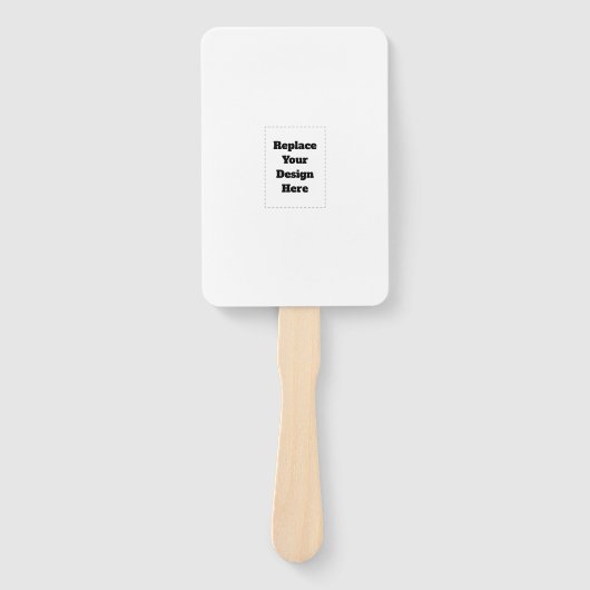Create Your Own white Handwaaier (Voorkant)