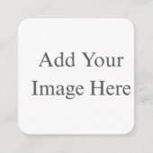 Create Your Own white  Informatiekaartje (Voorkant)