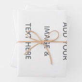 Create Your Own white  Inpakpapier Vel (In situ)