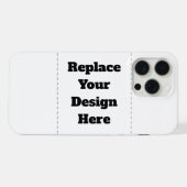 Create Your Own white  iPhone Hoesje (Achterkant horizontaal)