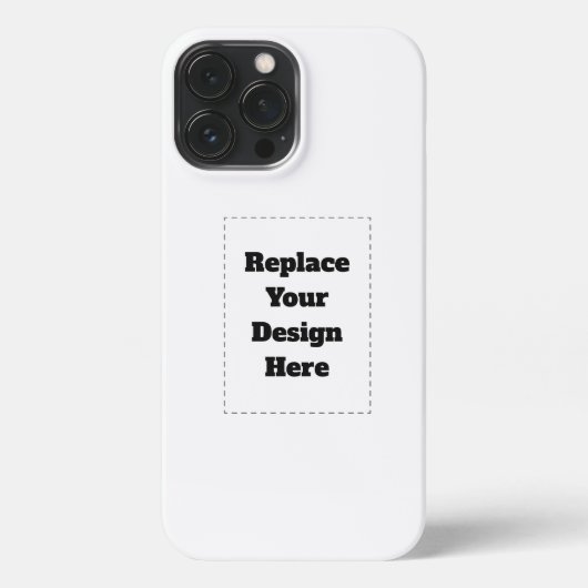 Create Your Own white  iPhone Hoesje (Achterkant)