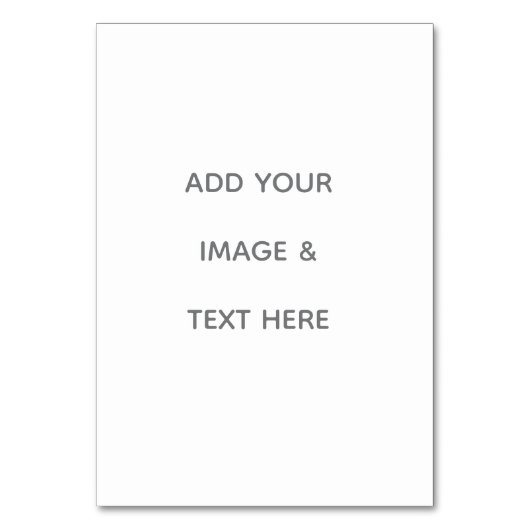 Create Your Own white  Kaart (Voorkant)