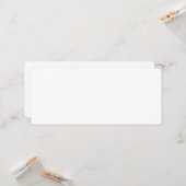  Create your own white Kaart (Voorkant / Achterkant in situ)