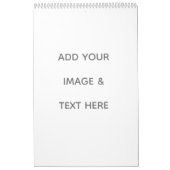 Create Your Own white  Kalender (Hoes)