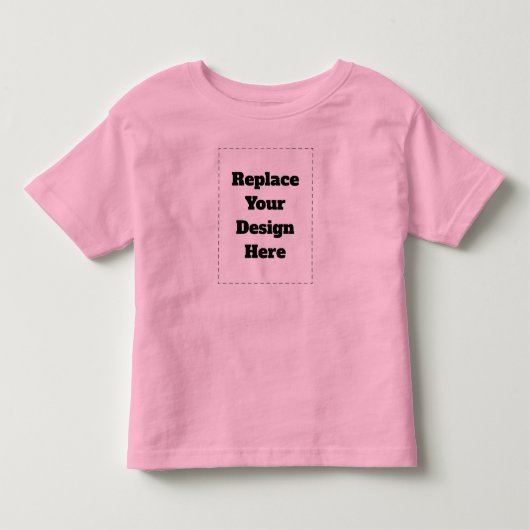 Create Your Own white  Kinder Shirts (Voorkant)