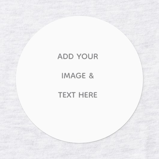 Create Your Own white  Labels (Design 1)