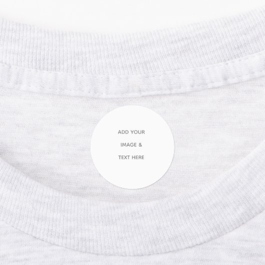 Create Your Own white  Labels (Aangebracht)