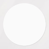 Create Your Own white  Labels (Design 2)