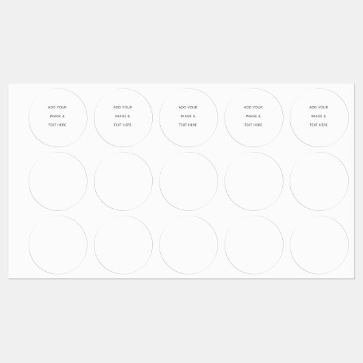 Create Your Own white  Labels (Vel)
