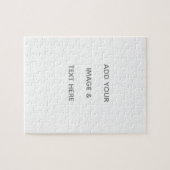 Create Your Own white  Legpuzzel (Horizontaal)