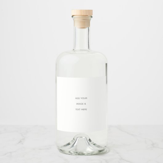 Create Your Own white Likeurfles Etiket (Voorkant)