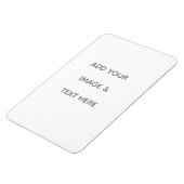 Create Your Own white  Magneet (Linkerzijde)
