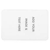 Create Your Own white  Magneet (Horizontaal)