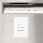 Create Your Own white  Magneet (Insitu (Vaatwasser))