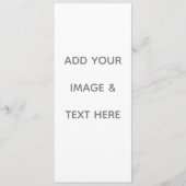 Create Your Own white  Menu (Voorkant)