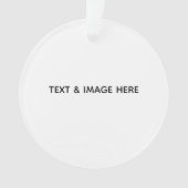 Create Your Own white Ornament (voorkant)