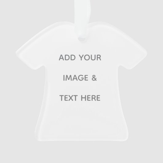 Create Your Own white Ornament (voorkant)