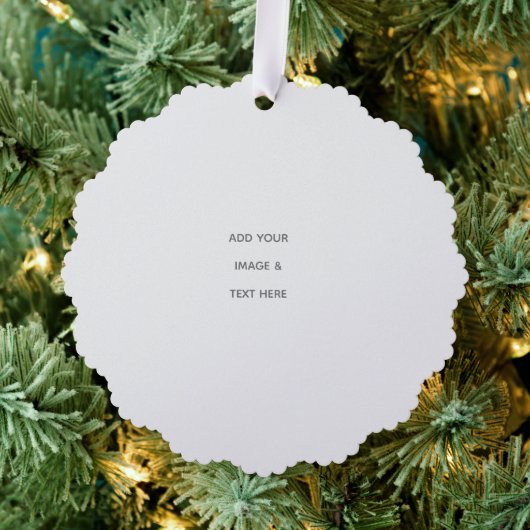 Create Your Own white  Ornament Kaart (Insitu (Drie))