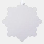 Create Your Own white  Ornament Kaart (Achterkant)