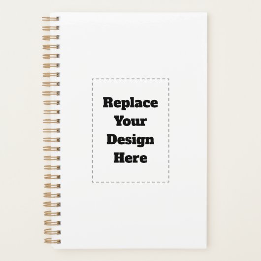 Create Your Own white  Planner (Voorkant)