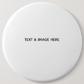 Create Your Own white Ronde Button 6,0 Cm (Voorkant)