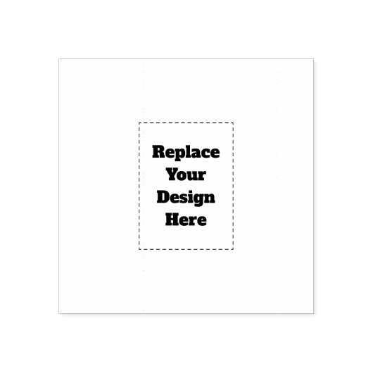 Create Your Own white  Rubberstempel (Afrduk)