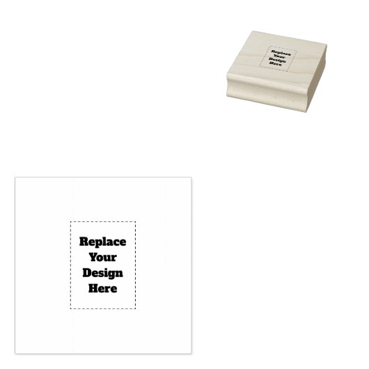 Create Your Own white  Rubberstempel (Gestempeld)