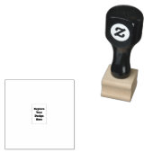Create Your Own white  Rubberstempel (Gestempeld)